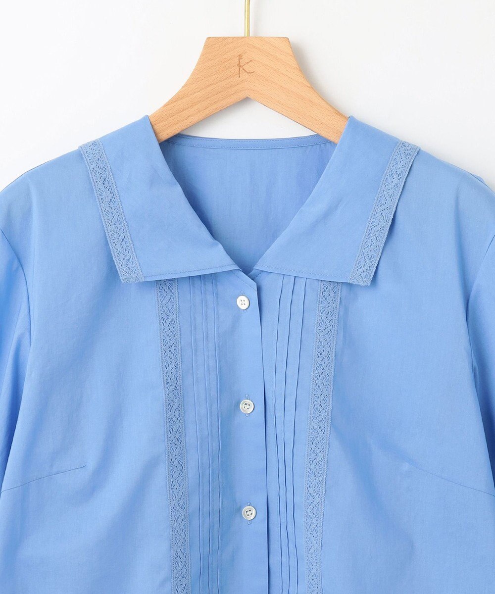 組曲 レースコンビセーラーカラー ブラウス 