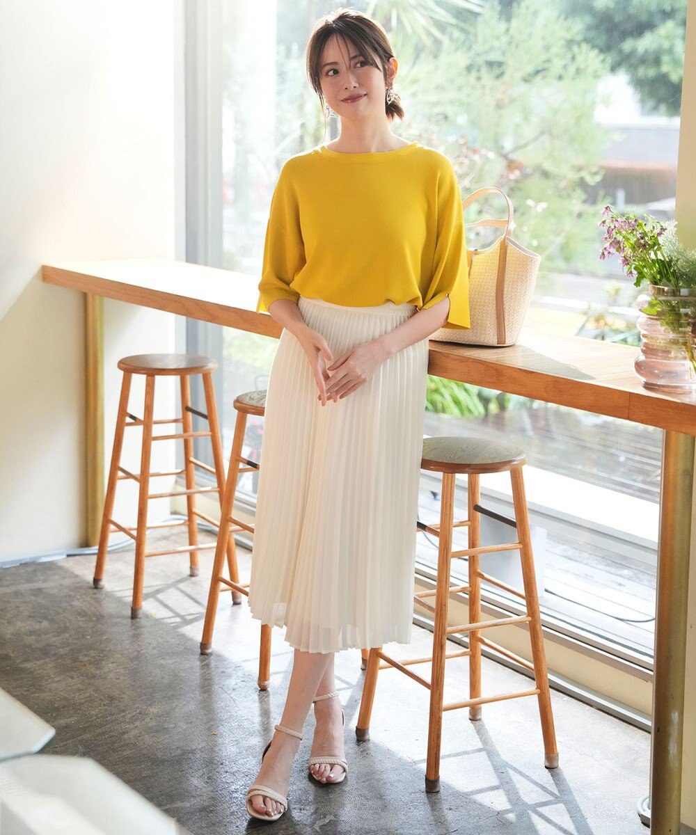 ANY SIS エアリープリーツ スカート 