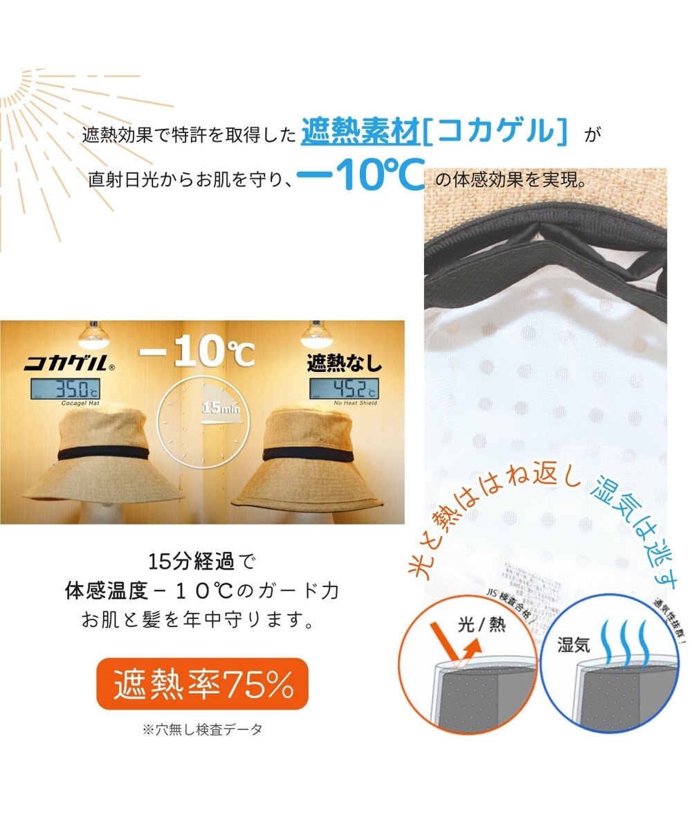 ATRENA 体感-10℃ コカゲル ナチュライク キャペリン 