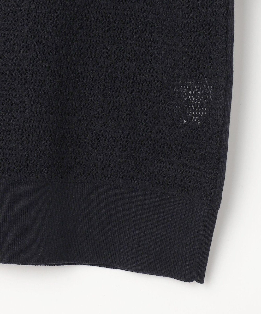 J.PRESS LADIES S Lace Jacquard ニット ブルゾン 