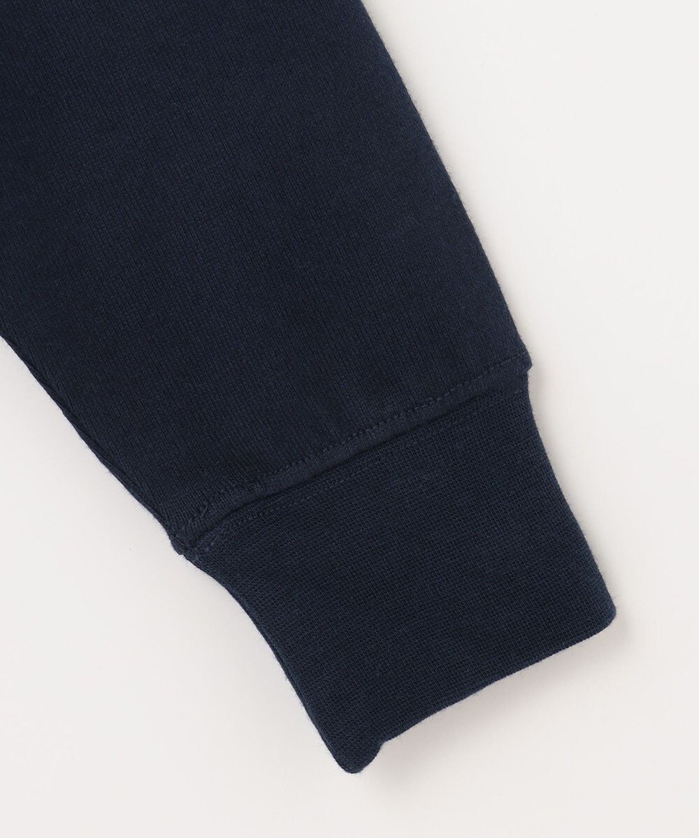 J.PRESS KIDS 【110-130cm】柄襟ラガー 長袖ポロシャツ 