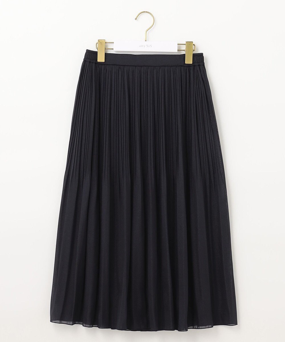 ANY SIS シャイニープリーツ スカート 
