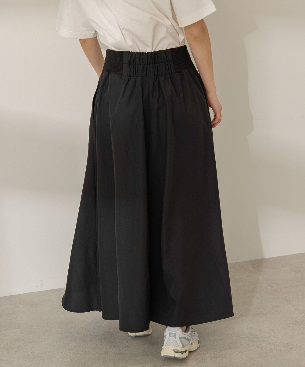 AMERICAN HOLIC 撥水加工 フロントZIPフレアスカート 