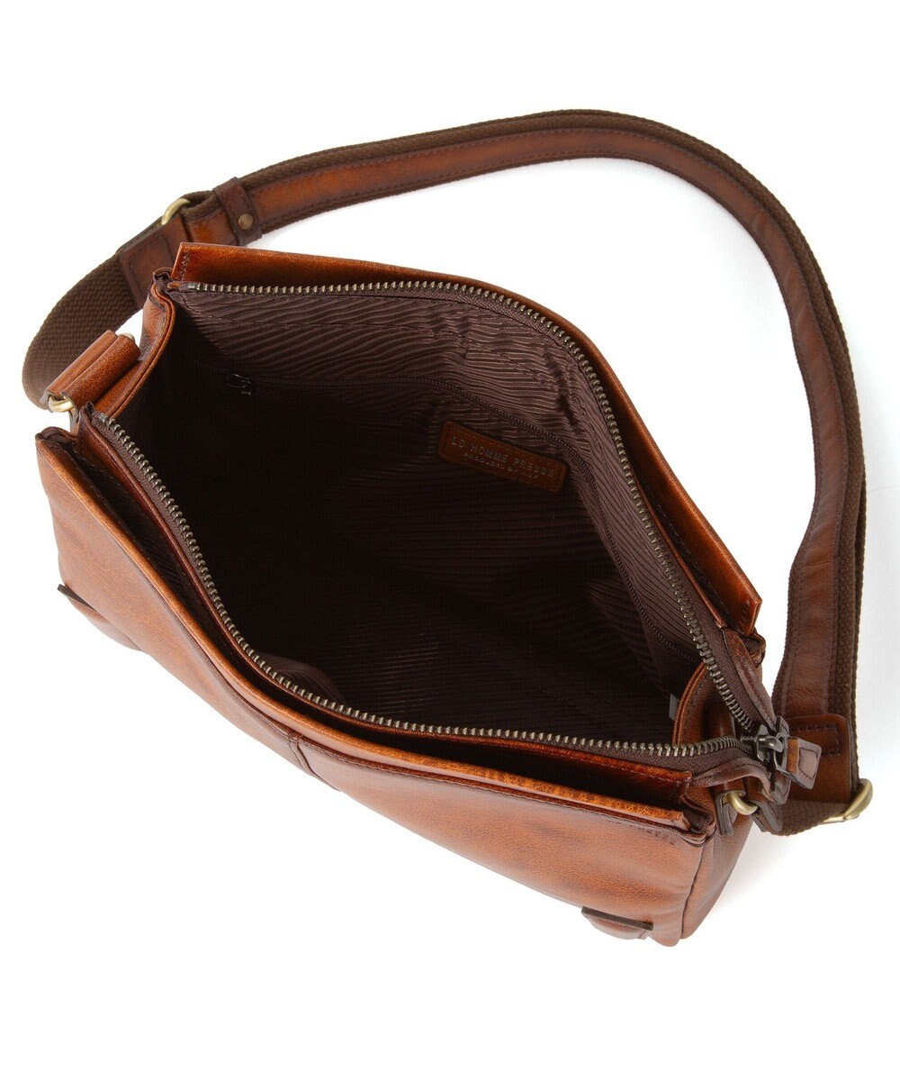 ACE BAGS & LUGGAGE LO HOMME PRESSE アルカイック 本革 日本製 ショルダーバッグ 横型 71861 ロ・オム・プレッセ 