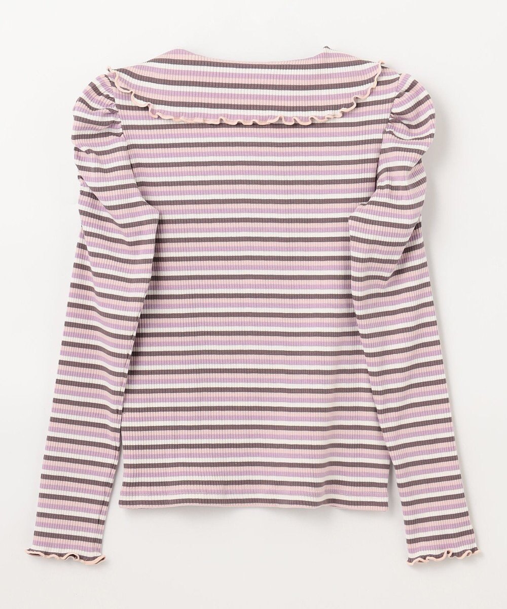 ANY KIDS リボン テレコボーダー Ｔシャツ 