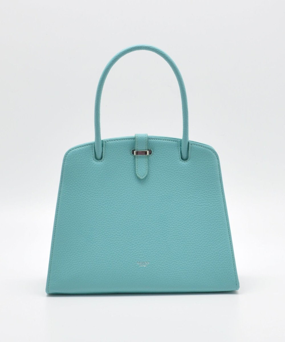 blancle シュリンクレザー ワンハンドルフォーマルバッグ 