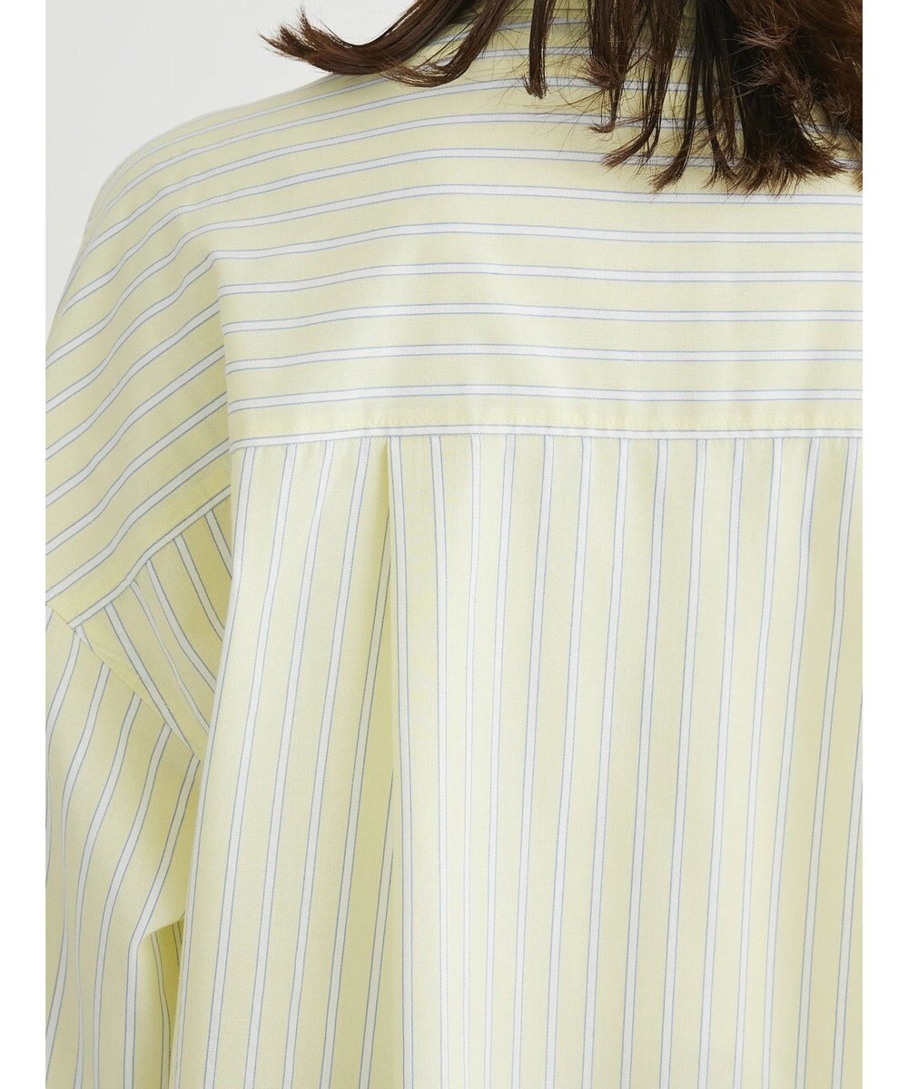 Green Parks イージーケア　ドビーストライプシャツ 