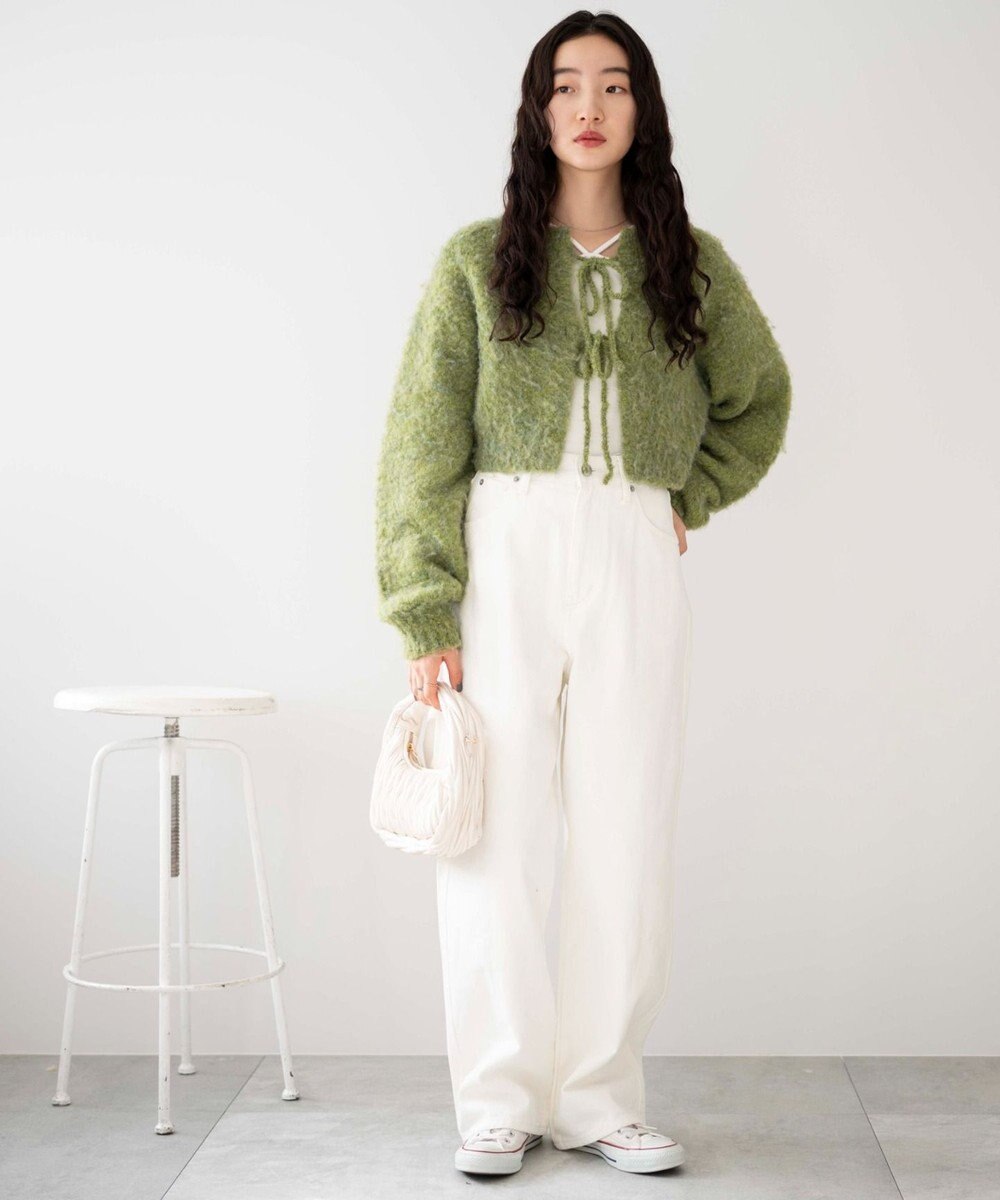 WEGO ルーズストレートデニムパンツ 