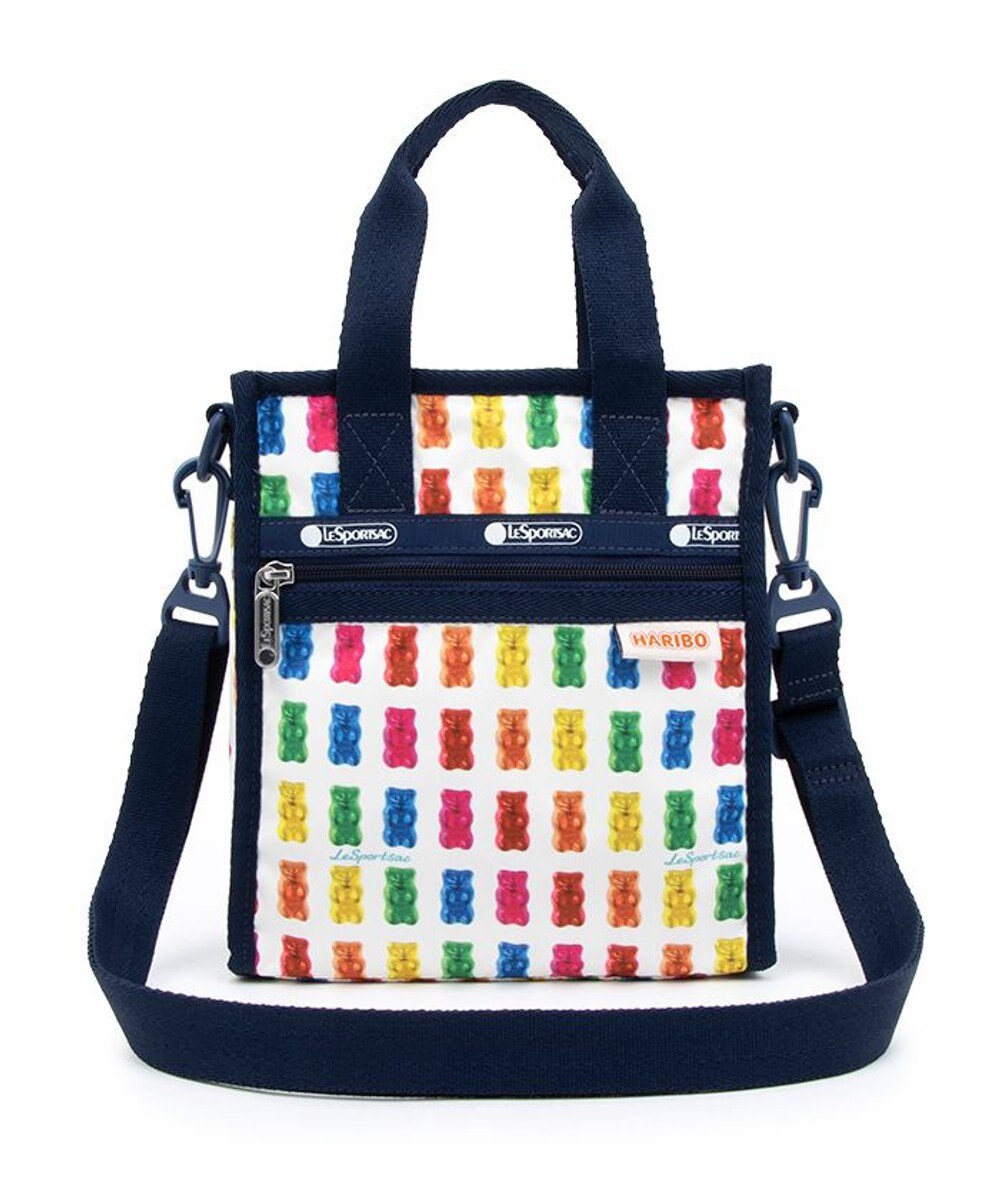 LeSportsac MINI N/S TOTE/ハリボーゴールドベアーズネイビー 