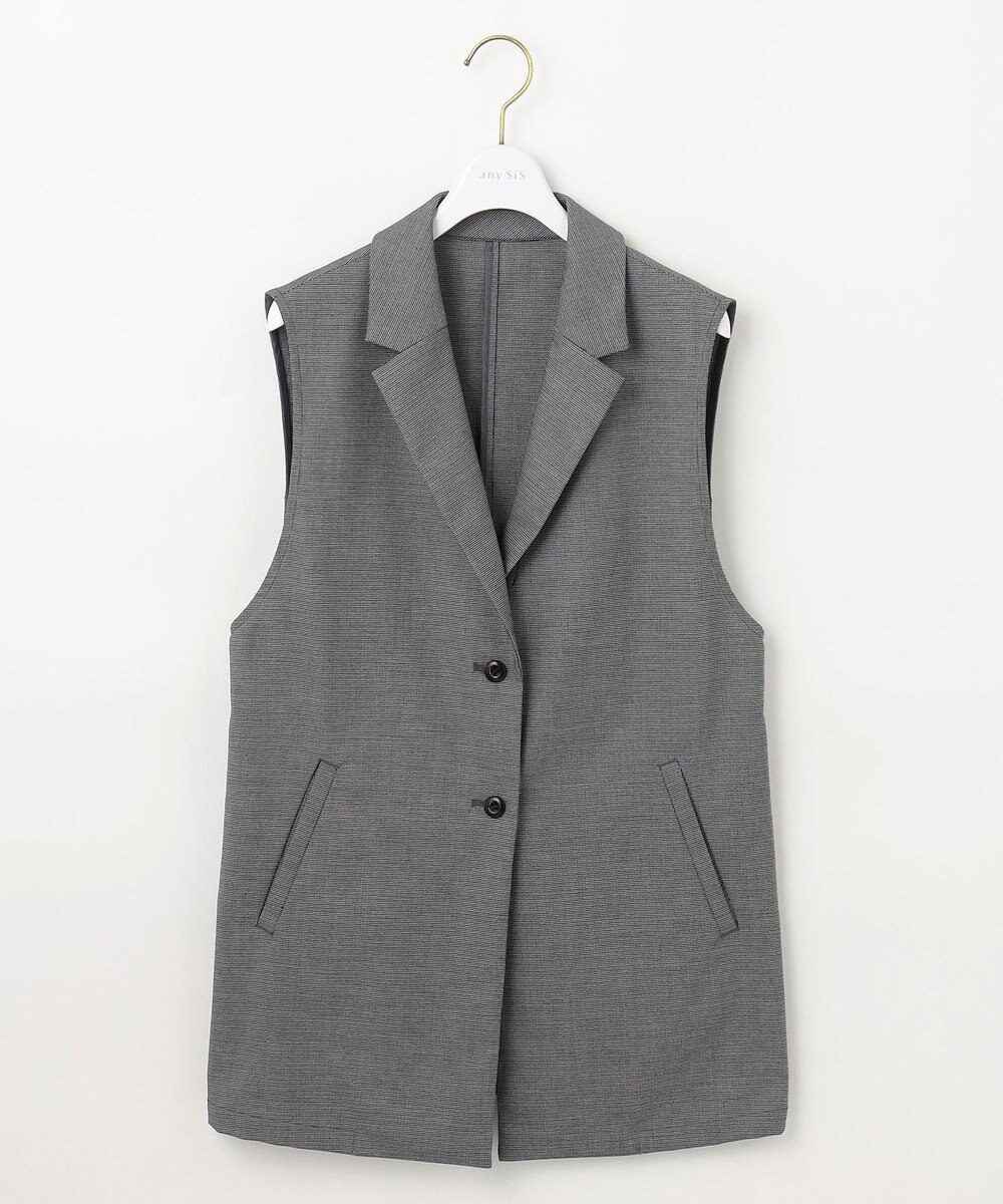 ANY SIS 【UVカット・接触冷感】ドライタッチクール ジレ 
