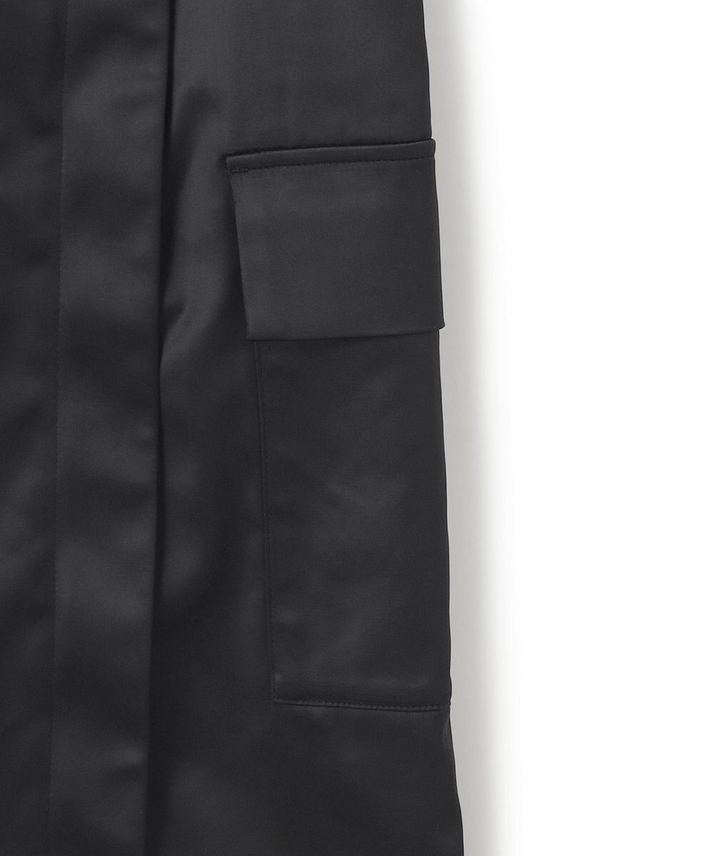 ICB 【洗える】 ハイマルチストレッチサテン スカート 