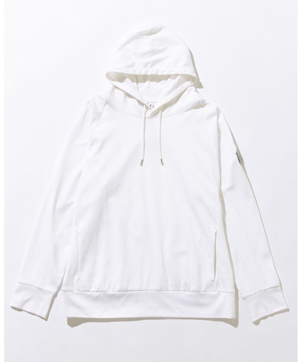 JOSEPH ABBOUD MOUNTAIN 【CREA掲載・接触冷感性/速乾性/放湿性/男女兼用】ICE PACKリバー天竺パーカー 