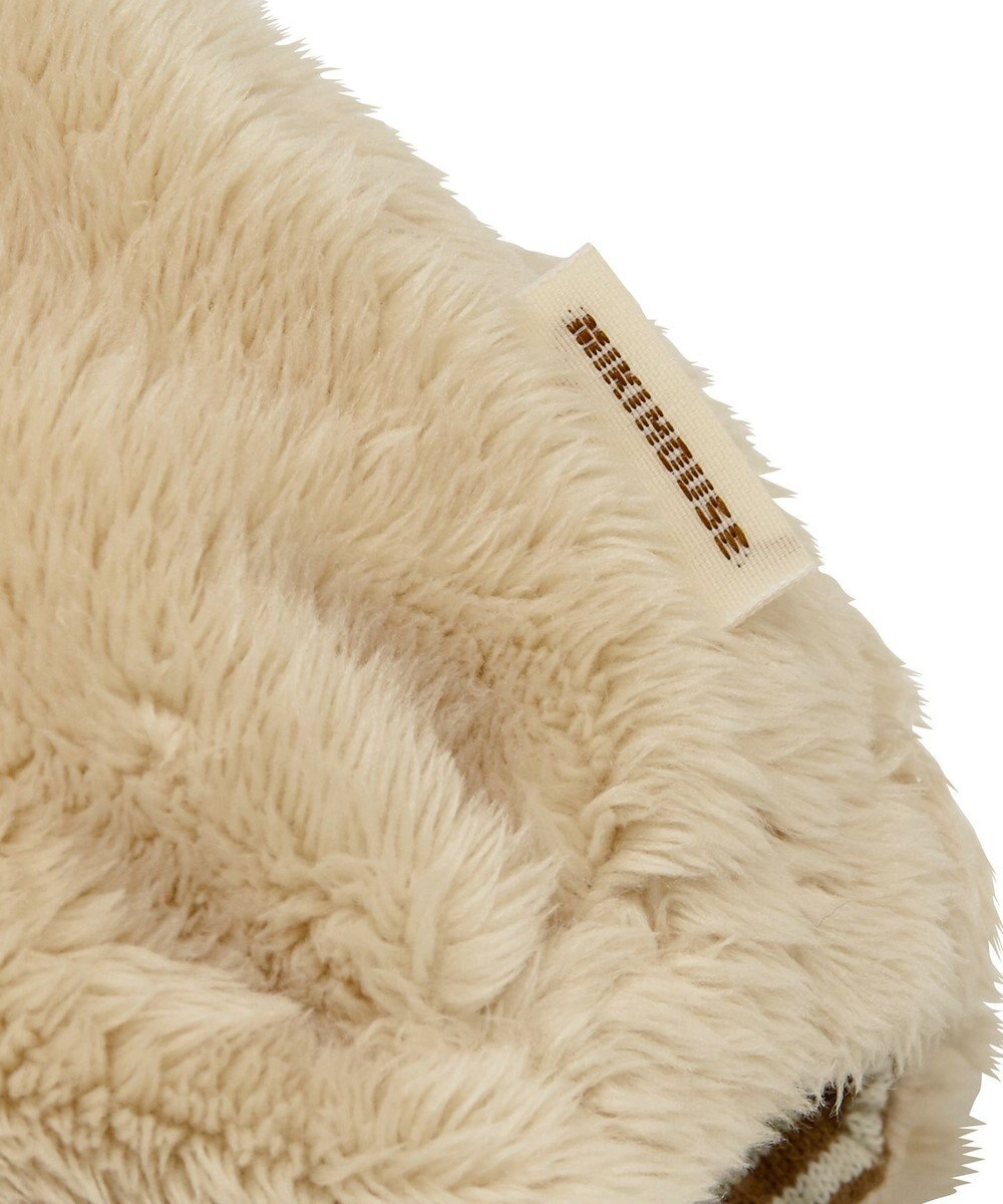 MIKI HOUSE HOT BISCUITS 【ミキハウス】【44-50cm】 マイクロファー フード 