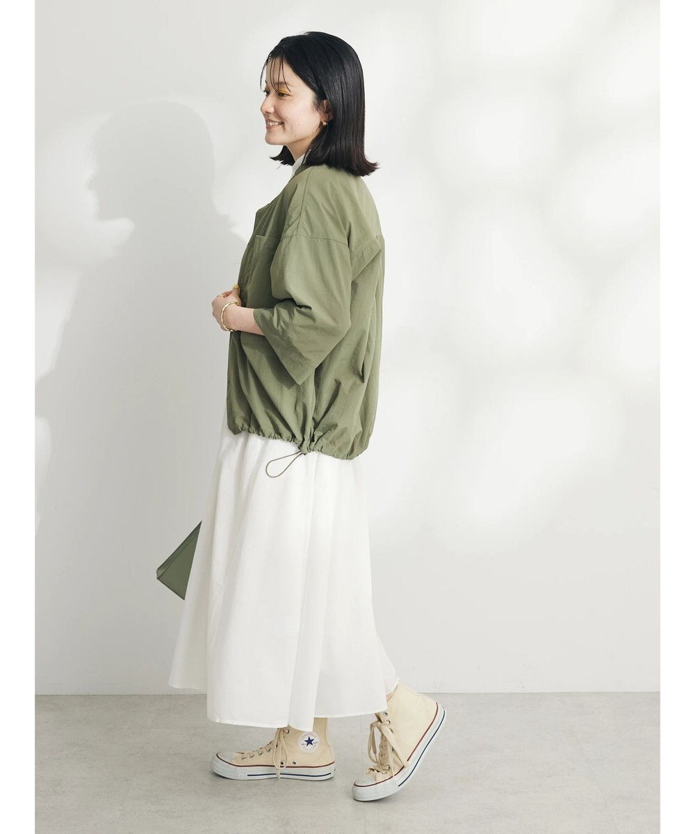 CRAFT STANDARD BOUTIQUE ＢＩＧポケットナイロンブラウス 