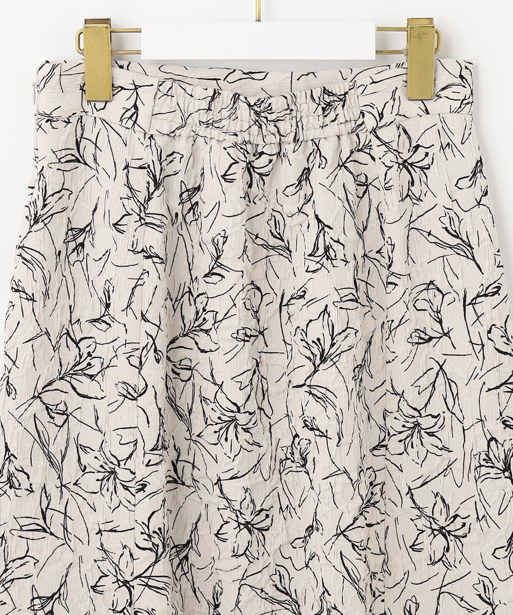 ANY SIS 【洗える】フラワーフクレジャカード スカート 