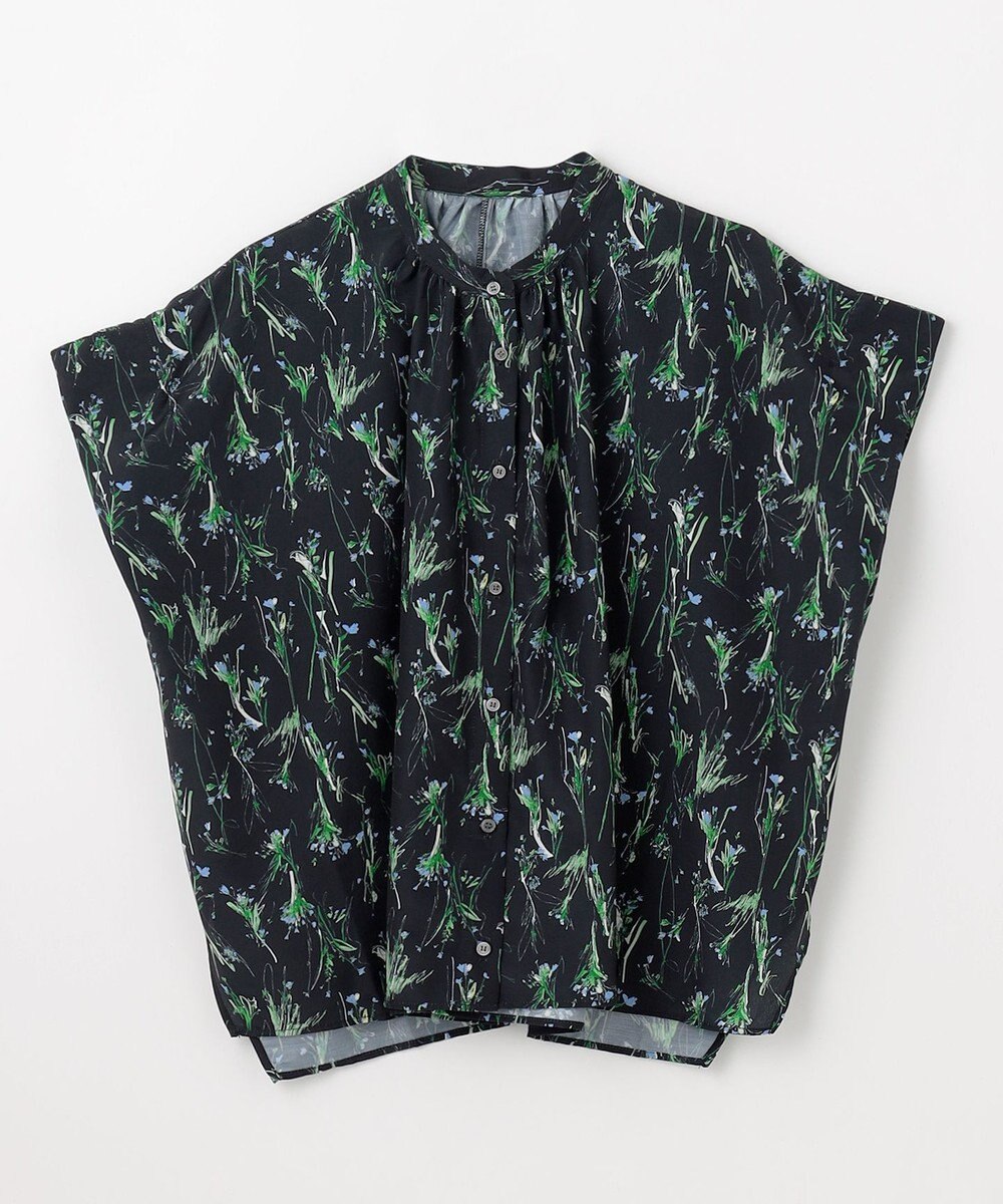 ANY スクエアプリントシャツ 