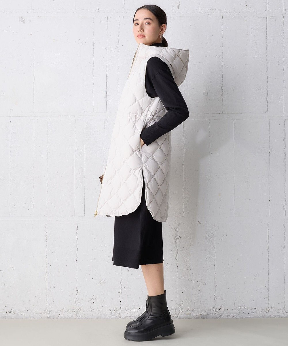 UNFILO 【TAION×UNFILO】フード付き ジレ 