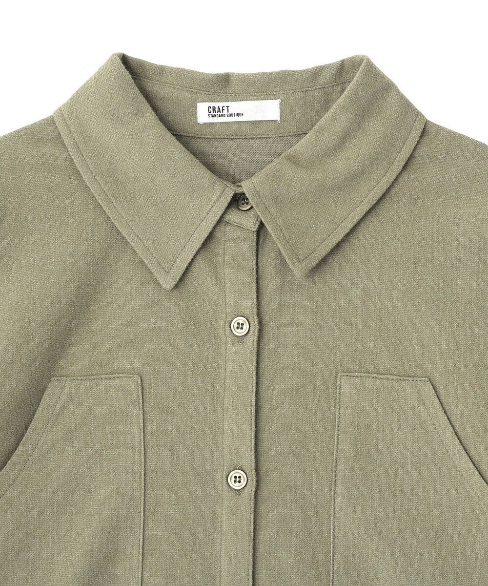 CRAFT STANDARD BOUTIQUE ビッグ袖デザインシャツ 