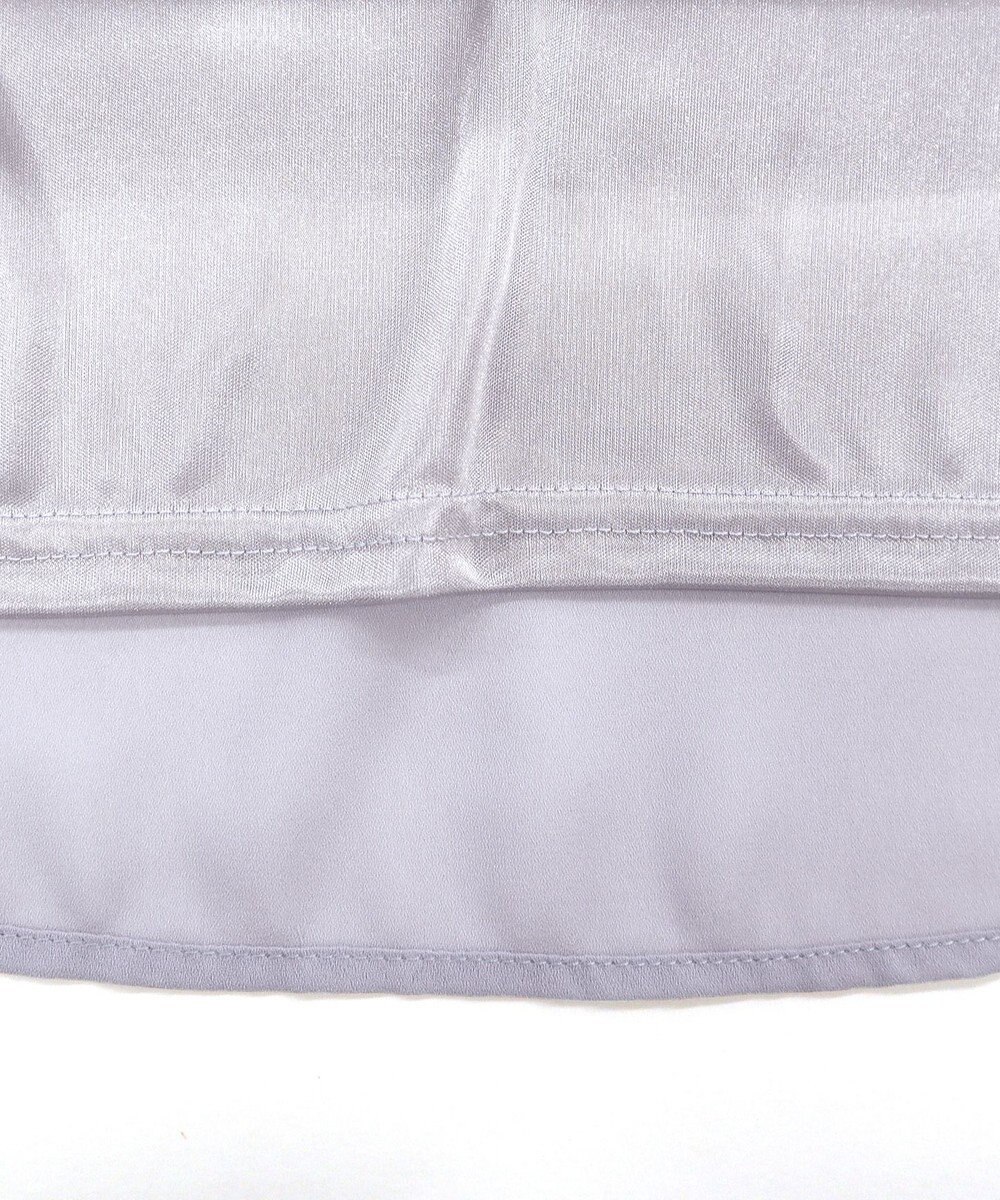 Tiaclasse L 【洗える】ピンタックレースブラウス 