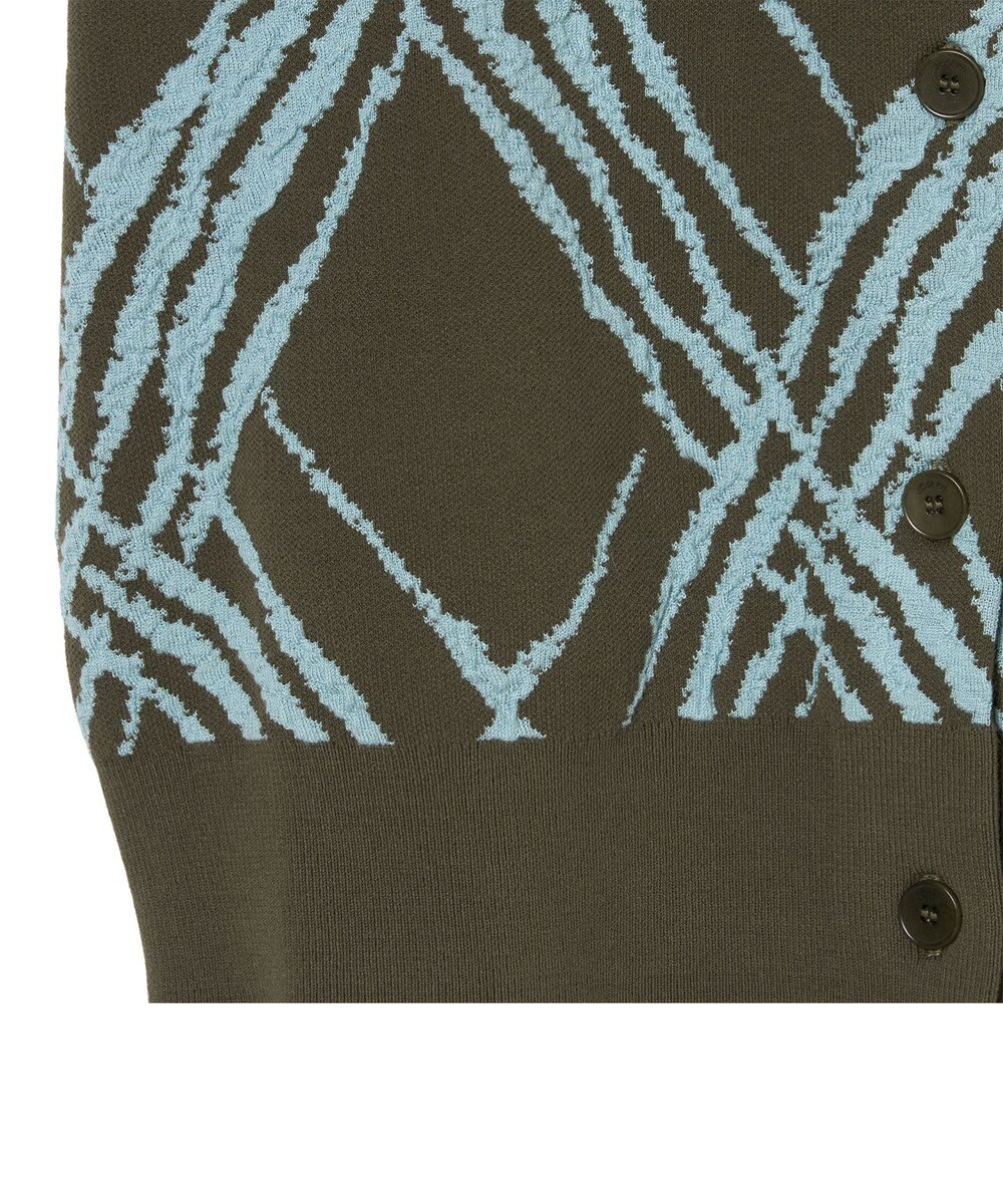 JOSEPH チェックニット　カーディガン 