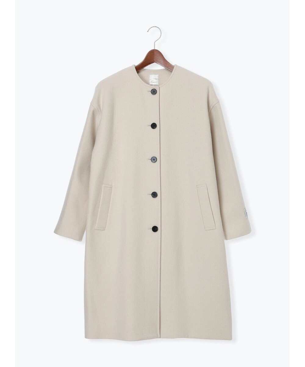 Te chichi ウールメルトンノーカラーロングコート《2025winter catalog item》 