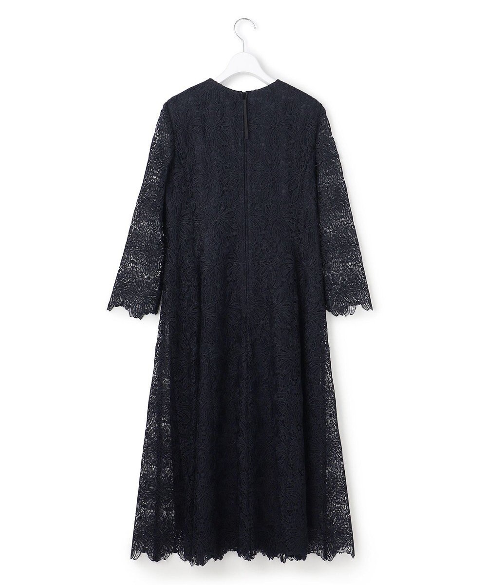 23区 【APPLAUDIR】Brocheリボンブーケレース ドレス 