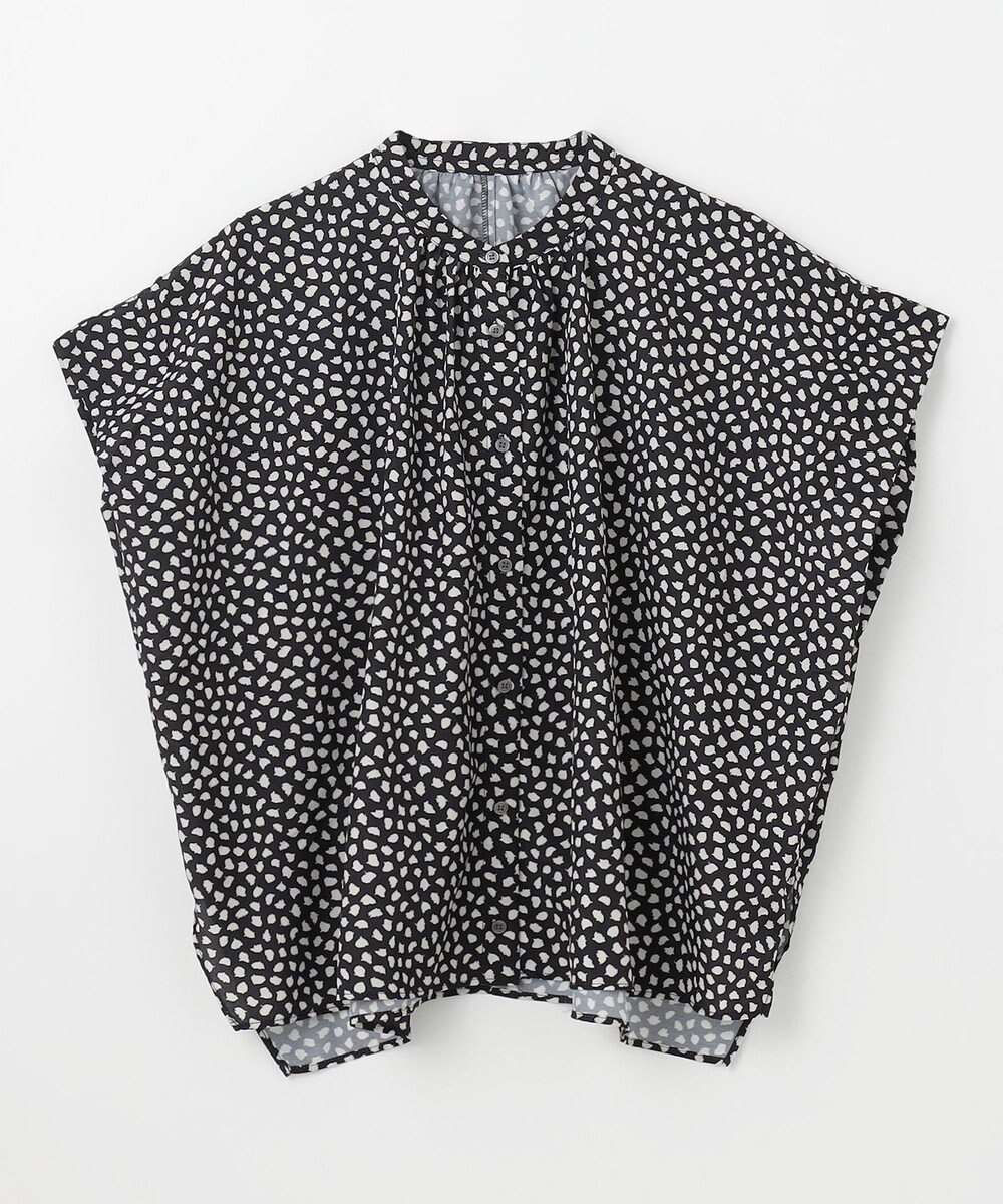 ANY スクエアプリントシャツ 