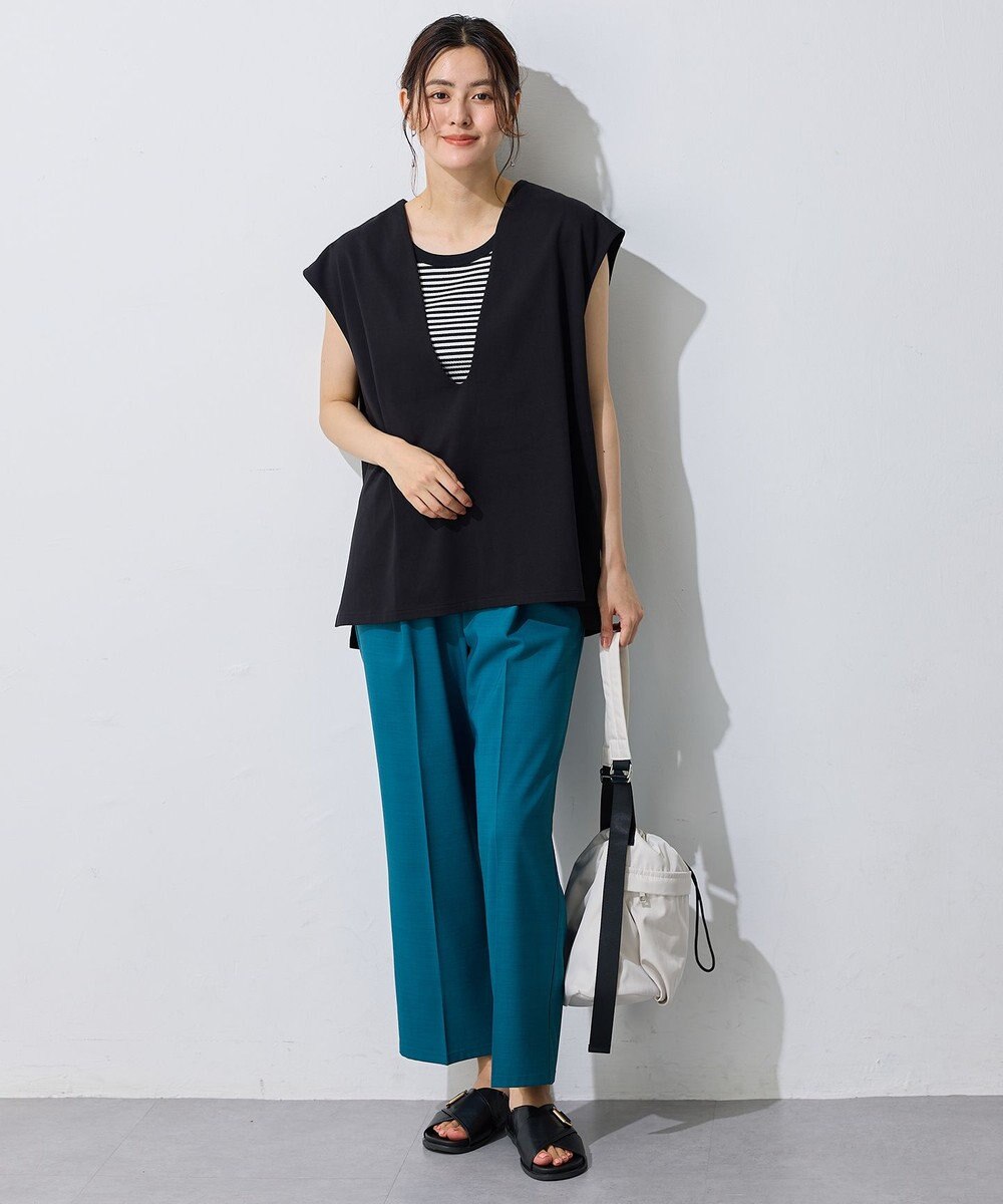 ANY L 【新色追加】ラウンドタンクトップ 