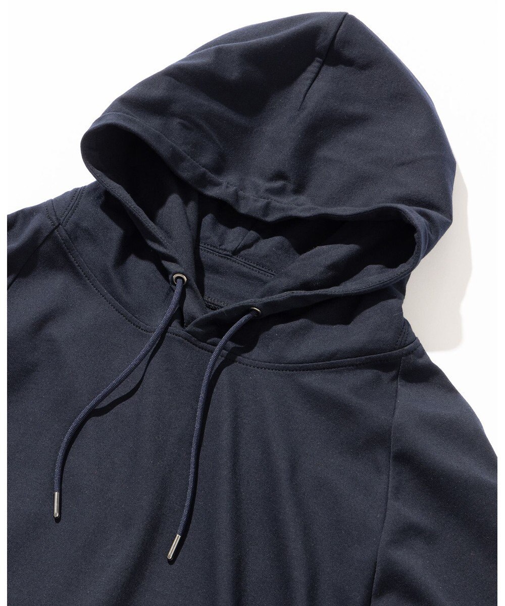 JOSEPH ABBOUD MOUNTAIN 【CREA掲載・接触冷感性/速乾性/放湿性/男女兼用】ICE PACKリバー天竺パーカー 