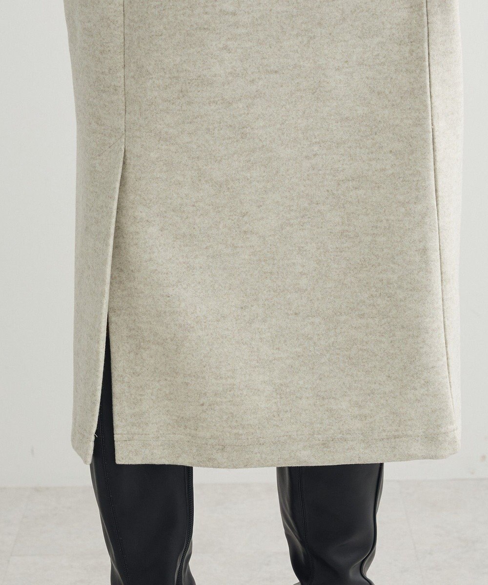 Green Parks 圧縮ポンチ合皮パイピングジャンスカ 