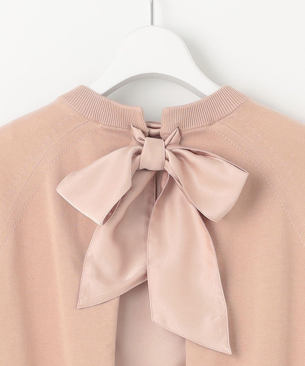 自由区 【カトリエムブーケ】Detail du ruban リボンディティールプルオーバー 