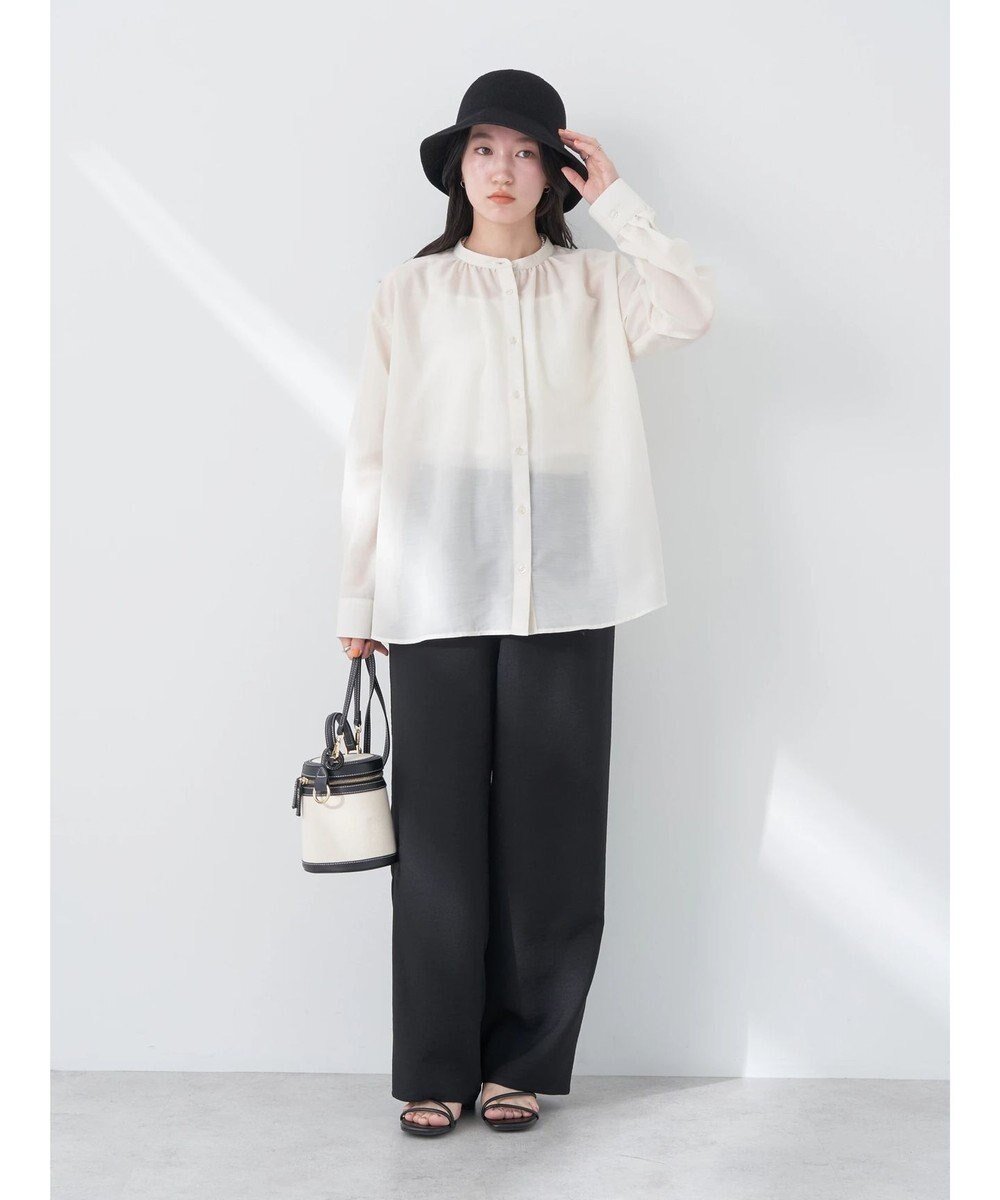 earth music&ecology ギャザーパンツ 