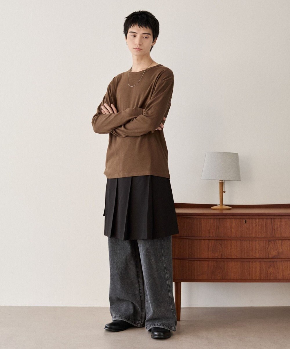 WEGO タイトフィットリブT（長袖） 