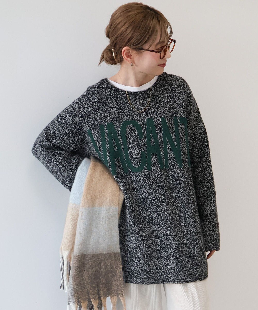 AMERICAN HOLIC バイパチＶＡＣＡＮＴロングニットプルオーバー 