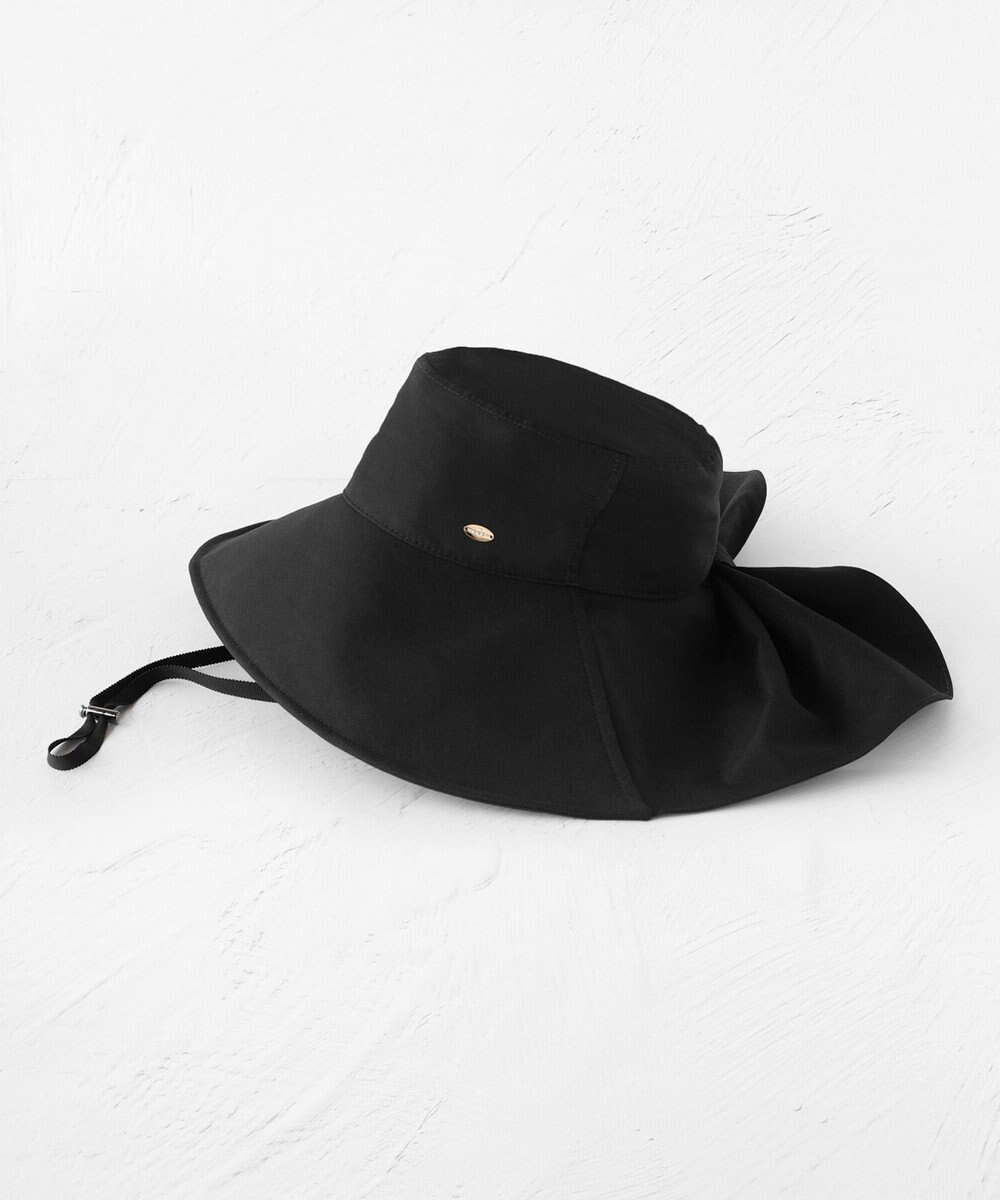 TOCCA 【UVカット99.9%以上・遮熱率48%・サイズ調節可】RIBBON LIKE 2WAY SUN SHADE HAT ハット 