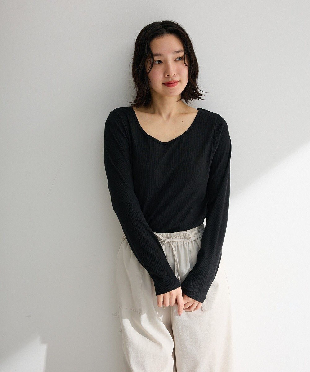 Green Parks バレエネックリブインナー 