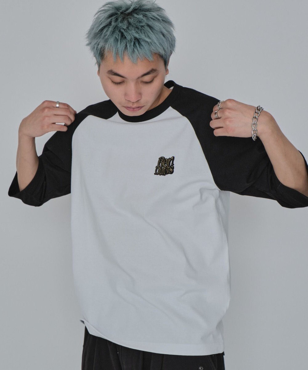 WEGO 【ユニセックス着用ITEM/MLサイズ展開】別注BENDAVISグラフィックラグランT（7S） 