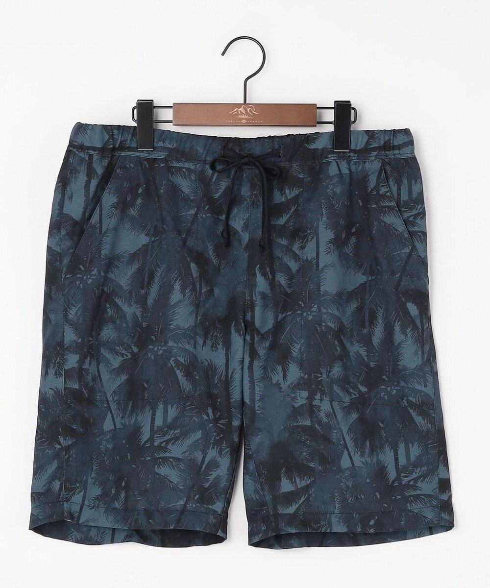 JOSEPH ABBOUD MOUNTAIN 【速乾/軽量/ストレッチ】ライトスラブボタニカルプリント  イージーショーツ 