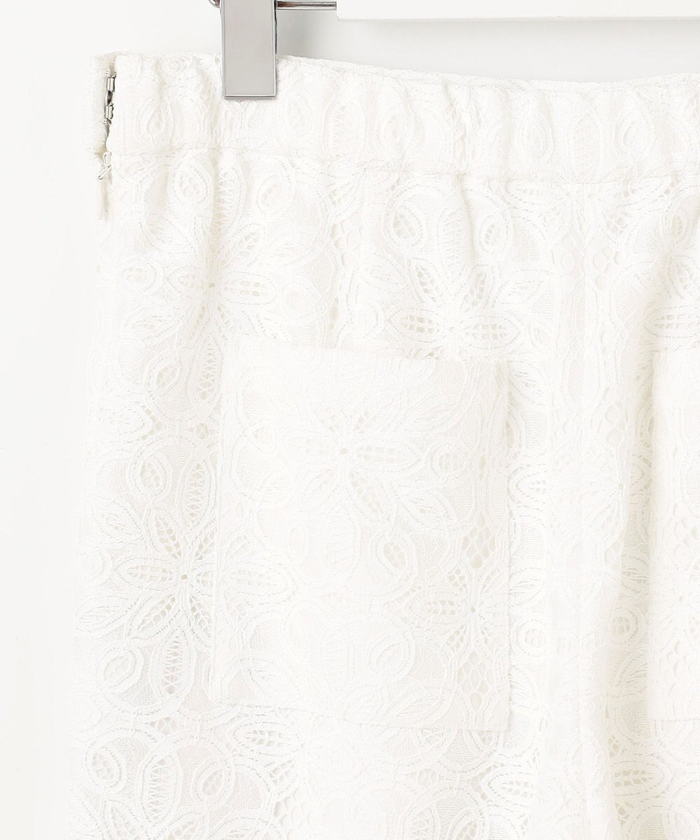 自由区 【カタログ掲載・洗える】フラワータイルレース パンツ 