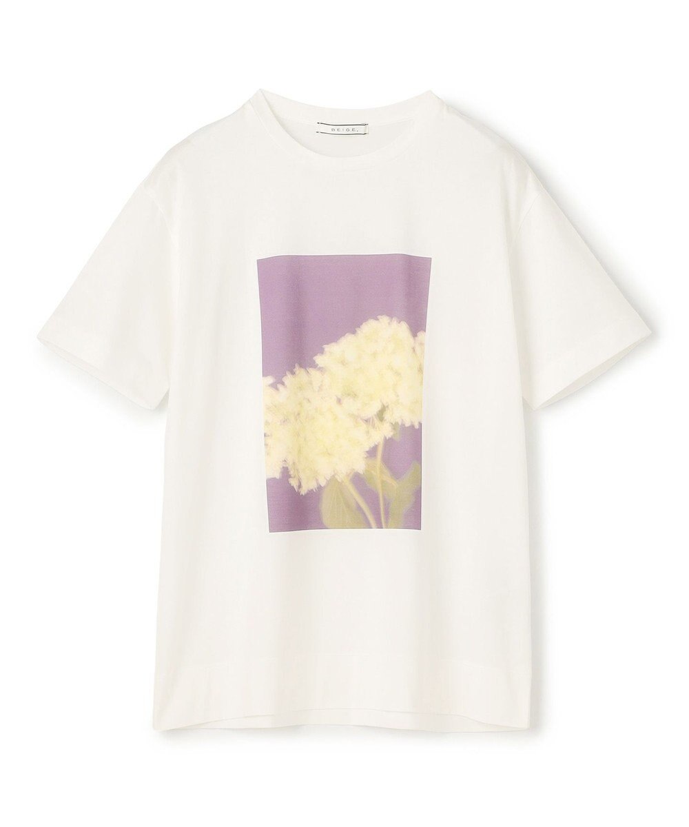 BEIGE， 【洗える・クロワッサン 掲載】PENTAS / オリジナルフォトプリントＴシャツ 