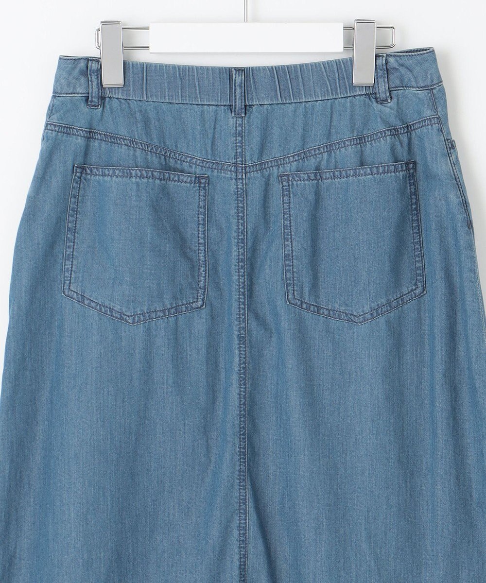J.PRESS LADIES L 【洗える】4ozライトデニム スカート 
