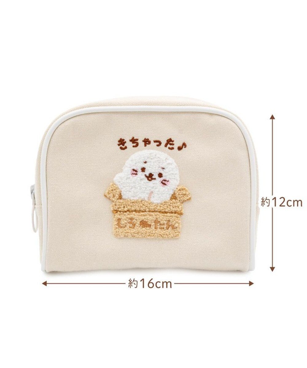 Mother garden しろたん ネット店限定 サガラ刺繍 ポーチ 