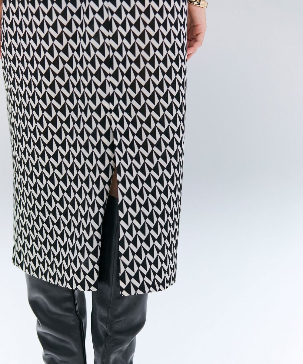 BEIGE， 【洗える】MODESTO / ジャージーストレッチカシュクールドレス 