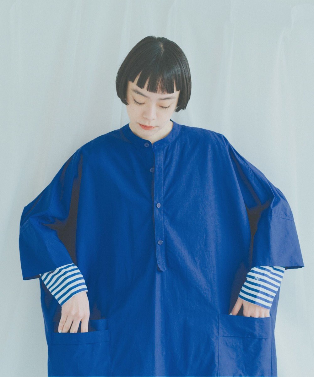 WHITE MAILS 【Kanocoコラボ】ビッグシルエット ワンピース＜洗える・抗菌・消臭・速乾・UVケア＞ 