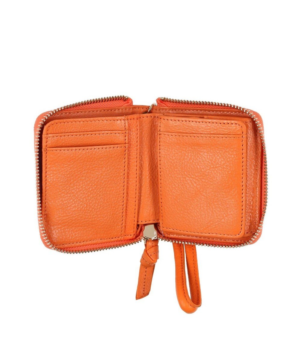 UNBILLION ペルケ perche / ドット型押しパームフィットストラップウォレット 