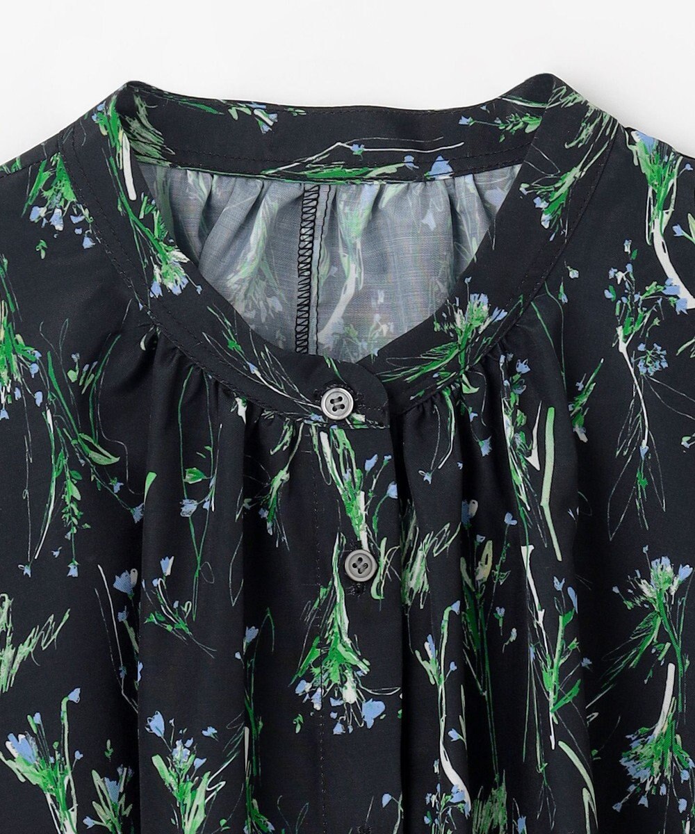 ANY スクエアプリントシャツ 