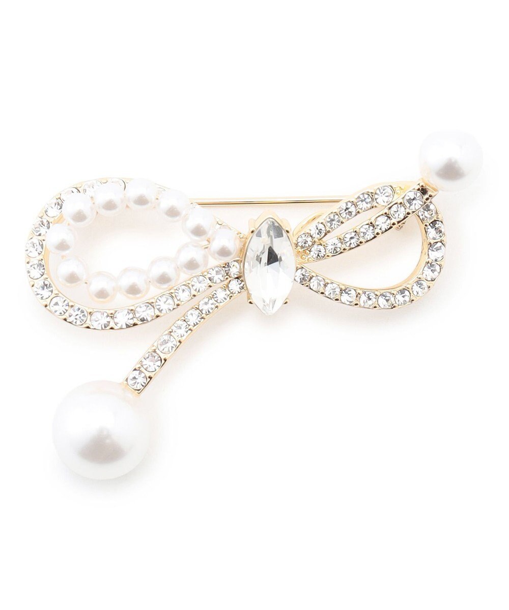 TOCCA 【八木アリサさん着用】SHAKE RIBBON 2WAY BROOCH NECKLACE ブローチネックレス 