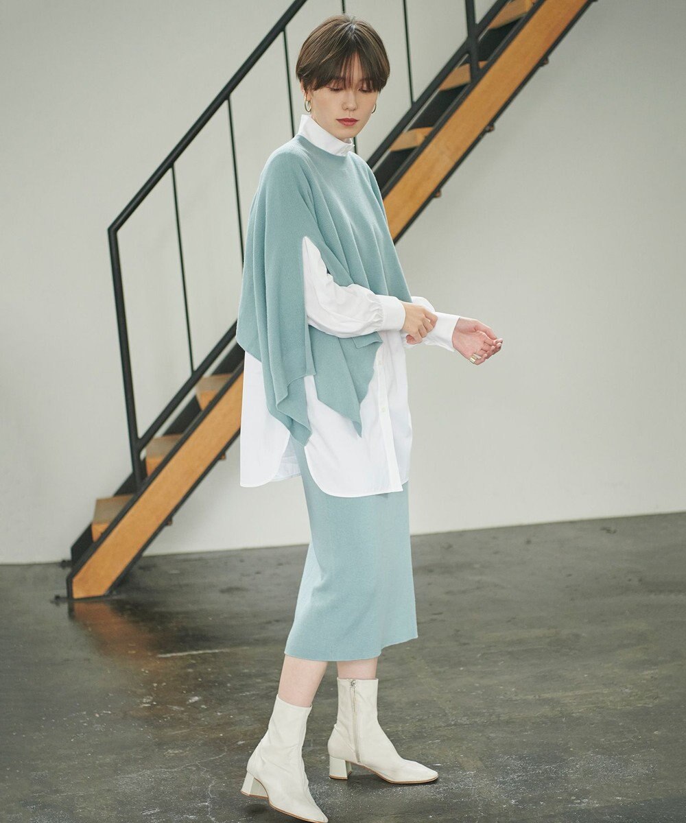 #Newans 【洗える】コットンウールニットセットアップ 