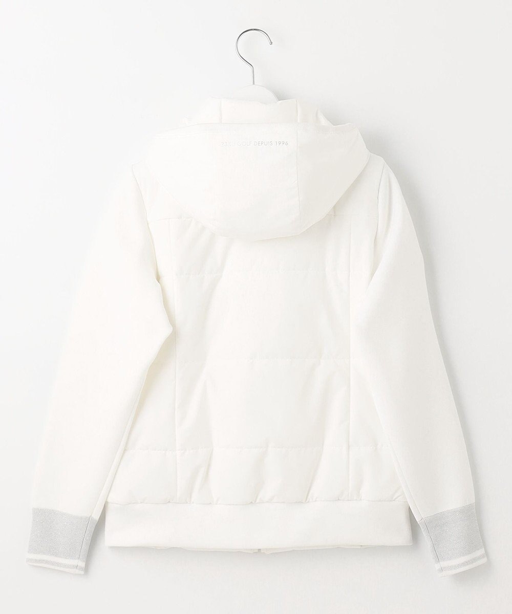 23区GOLF 【WOMEN】【撥水・ストレッチ】ニット×中綿ブルゾン 