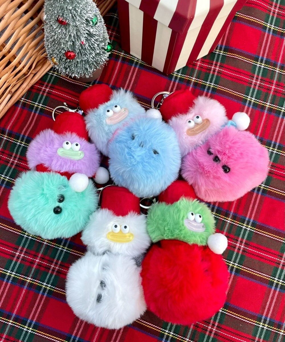 WEGO BIG雪だるまモンスターぬいぐるみキーホルダー 